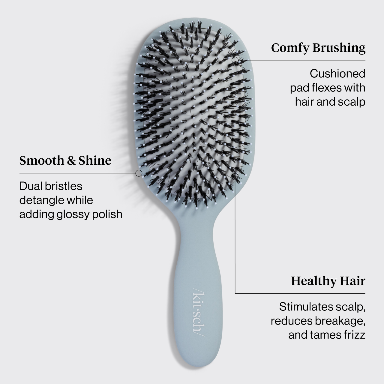 ✨ Must Have | Haze Blue Smooth & Polish Brush - Premium Quality - Image 2
