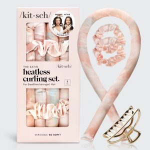 ⭐ Top Rated | Satin Heatless Hair Curler Bundle - Free Shipping