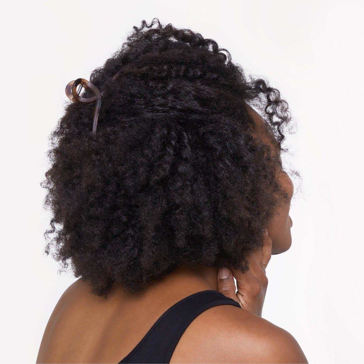 ⭐ Top Rated | Black & Tort Loop Claw Clips 2pc Set - Large - Free Shipping - Image 5