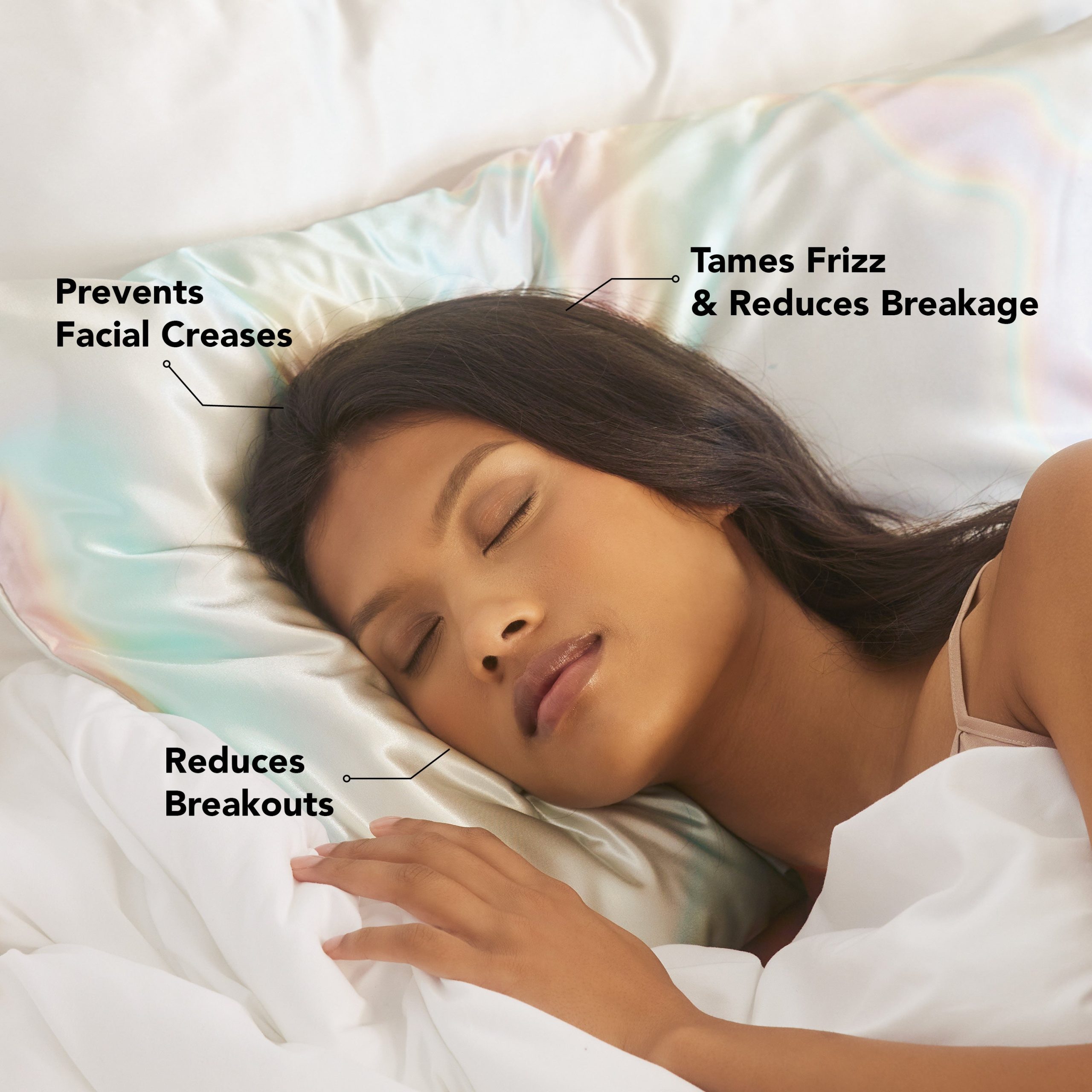 🏆 Best Seller | Satin Pillowcase in Aura 4 Pack - 60% Off - Image 4