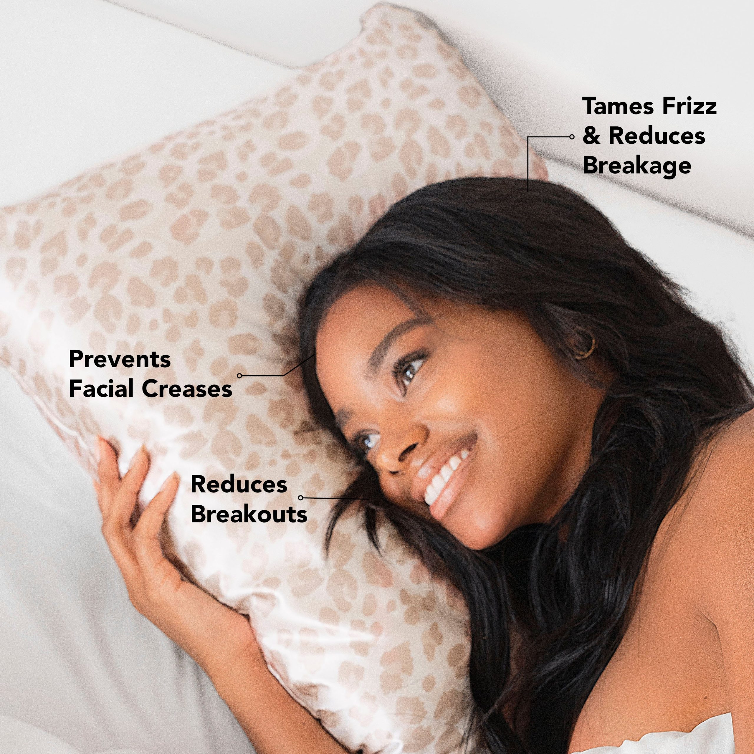 🏆 Best Seller | Satin Pillowcase in Leopard 4 Pack - 60% Off - Image 3