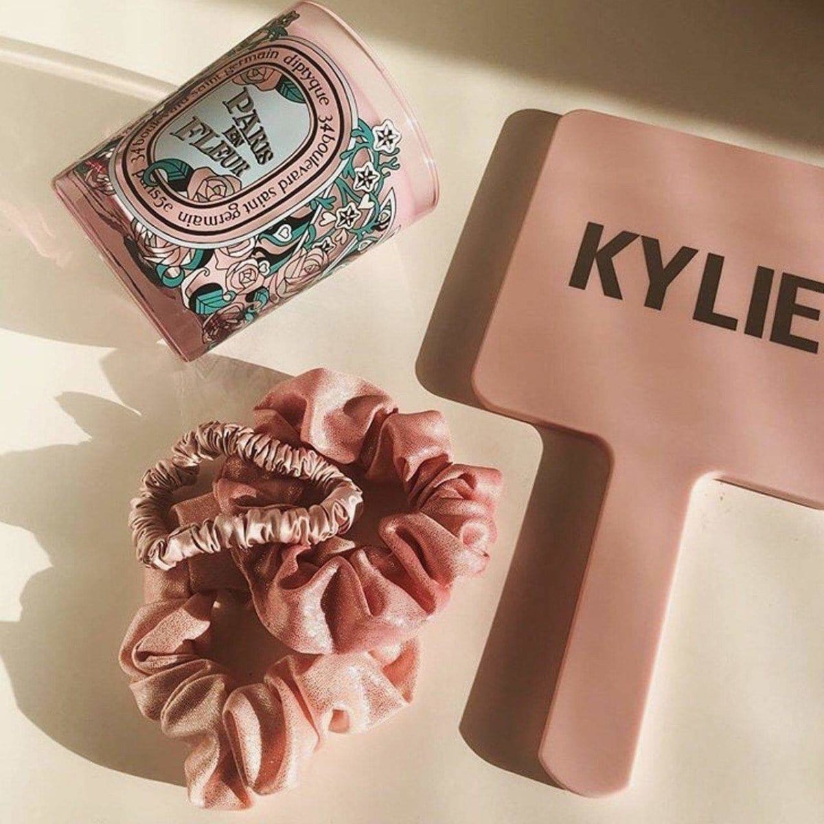 ⭐ Top Rated | Satin Sleep Scrunchies - Blush - Fast Delivery - Image 5