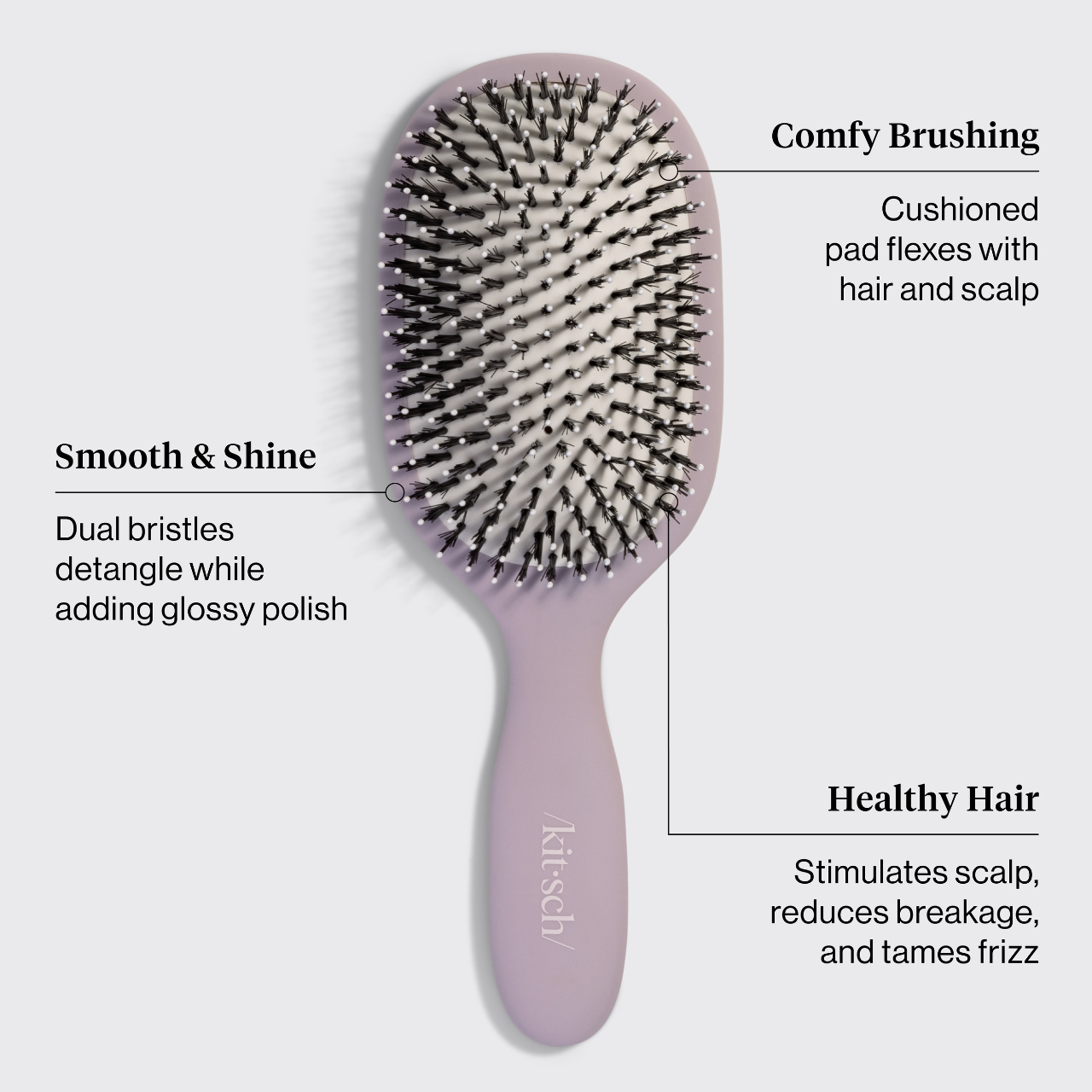 ⏳ Limited Edition | Soft Violet Smooth & Polish Brush - Premium Quality - Image 2
